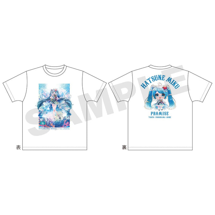 預購-「初音未來PROMISE ‐16歳的約束‐」 T恤 XL【日本進口精品】